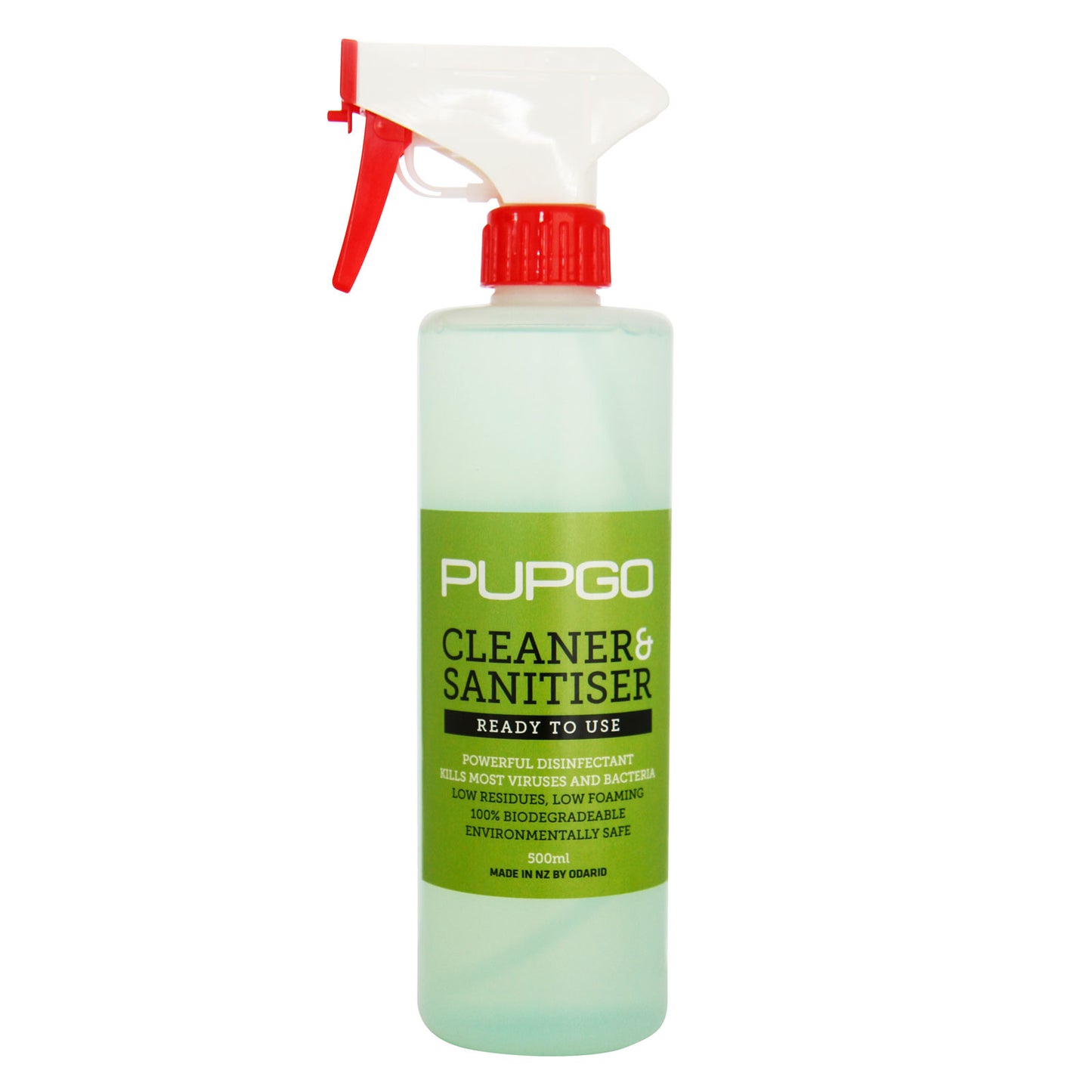 PupGo Cleaner & Sanitiser Ready-to-Use Spray 500ml